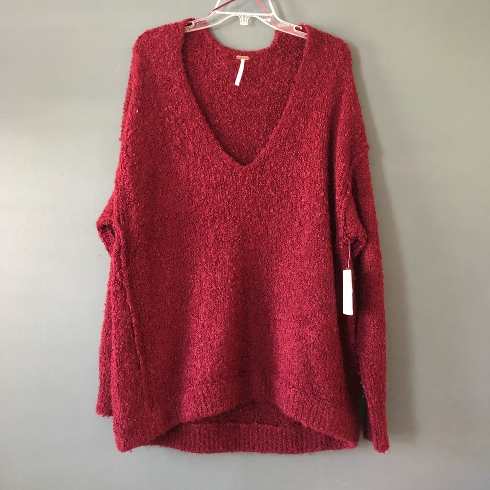 Free People V-neck Sweater